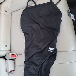 Speedo Women's Swimsuit One Piece Endurance Flyback Womens Jr 30 Black