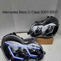 Mercedes Benz C-Class 2001-2007 Headlights 