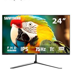 24” Gaming Monitor 75hz Screen 1080p