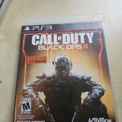 PS3 Call Of Duty Black Ops III Video Game 