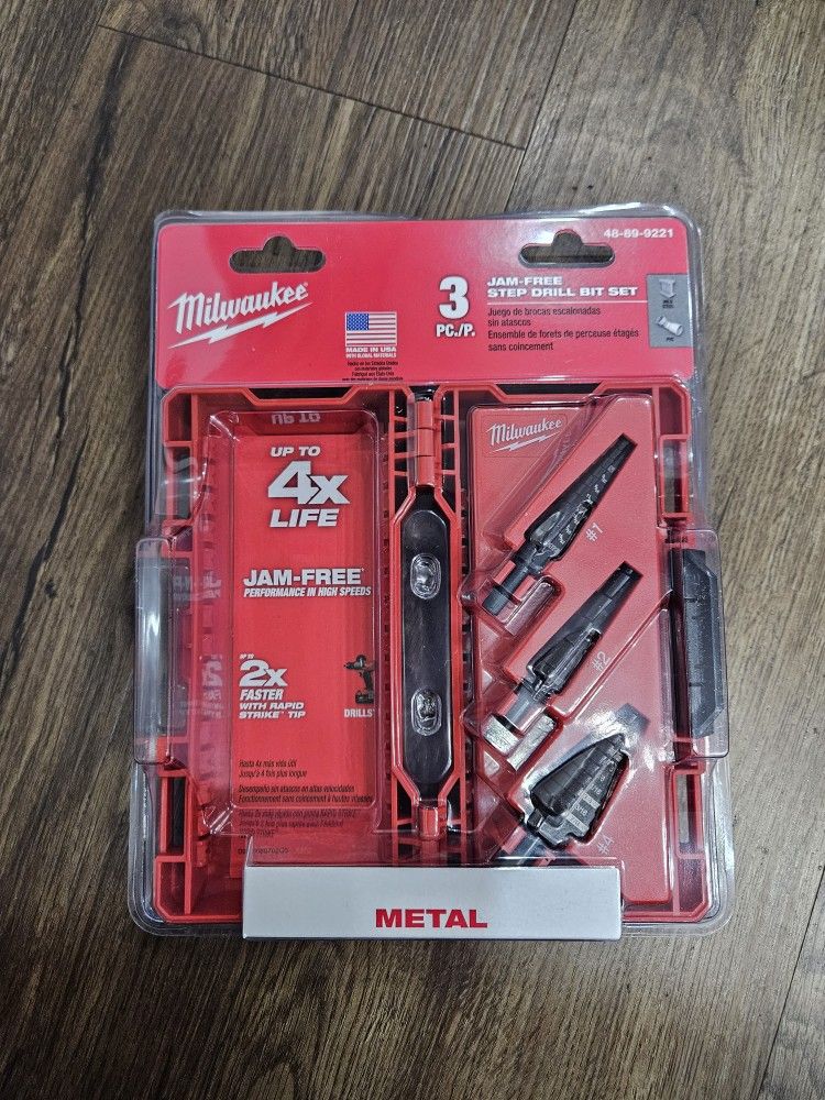 Milwaukee Stepbits 3pcs 