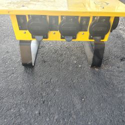 Southwire 12"24.25" X 20.5" Yellow X-Treme Temporary Power Box