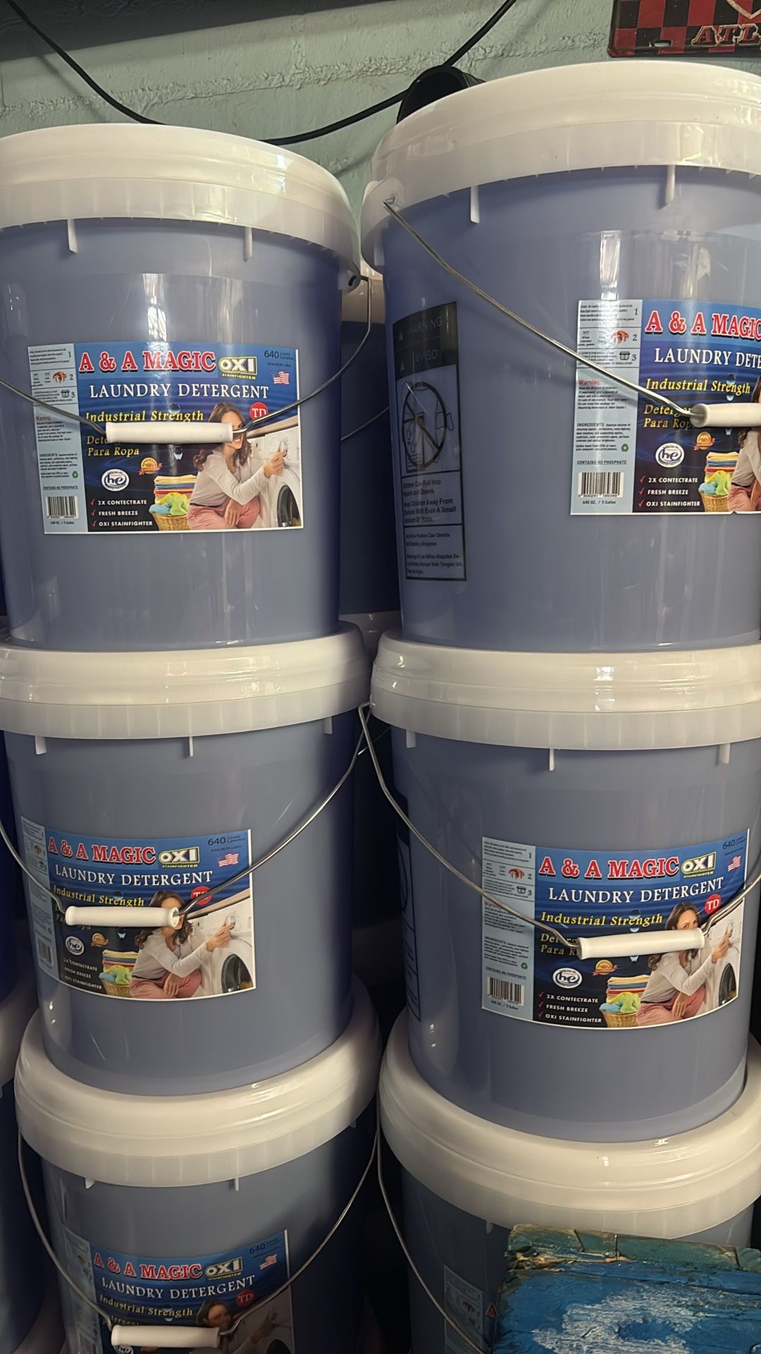 Mayoreo Y Menudeo Detergentes Cubeta 🪣 5 Galones