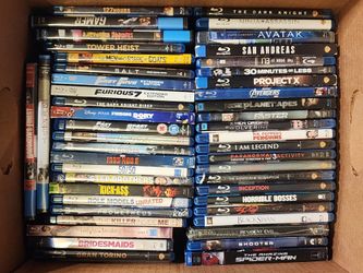 Bulk Movies Blue Ray And Dvds