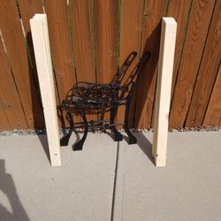 Kiddie Wrought Iron Bench Kit