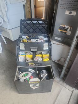 Fat Max loaded with plumbing supplies
