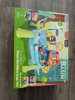 Kids Vegetable Washing Basin Play Set