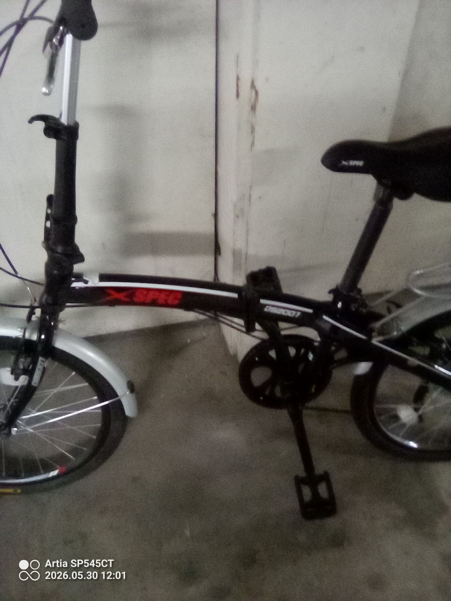Foldable bike like new $80