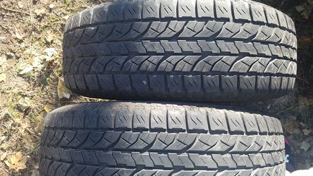 ##Tires must go today, snow coming