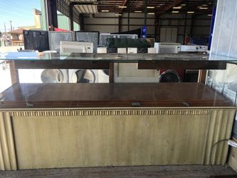 Antique glass display great for business.