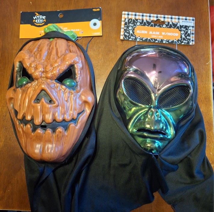 NEW SCARY MASKS