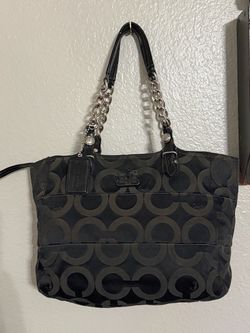 Coach Madison tribeca signature tote