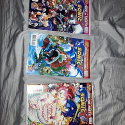 Sonic X Comic Lot