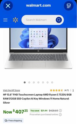 Brand New HP 15.6 inch Touchscreen Laptop