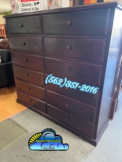 Pinewood cherry 12 drawer dresser cajonera Comoda mueble nuevo