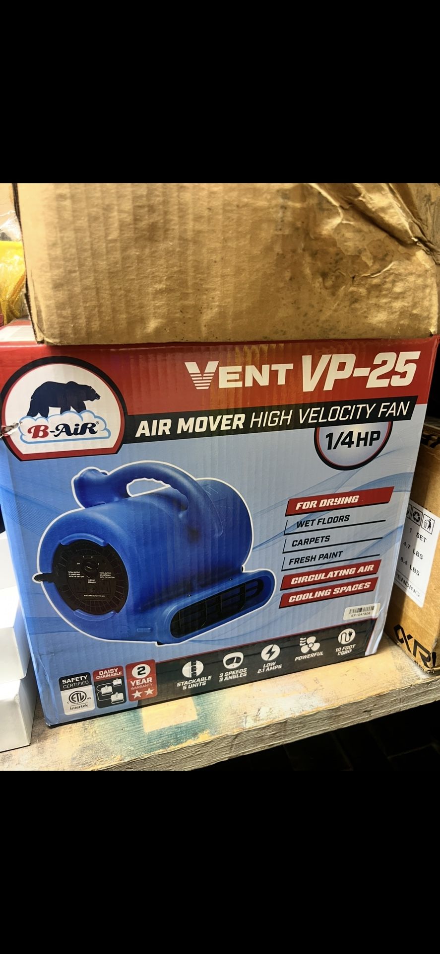 Blower Fan 1/4 Hp