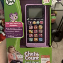 NEW -VTECH Chat & Count Emoji Phone