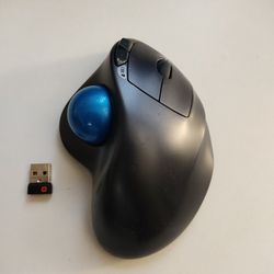 Logitech M570 Ergonomic TrackBall Mouse For Sale 