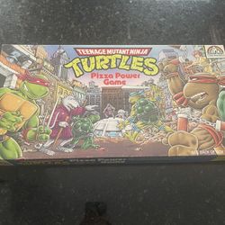 Ninja Turtle Pizza Power Game Vintage 1987