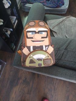 Loungefly Disney Carl From Up Mini Backpack