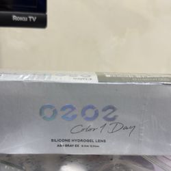 Clalen O2O2 Color 1Day Ash Grey EX (20pcs) Colored Contacts