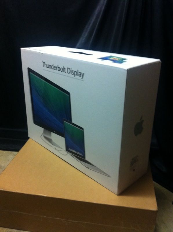 Box only 27" led apple Thunderbolt Display box only no display