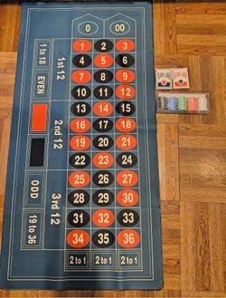 Roulette mat 