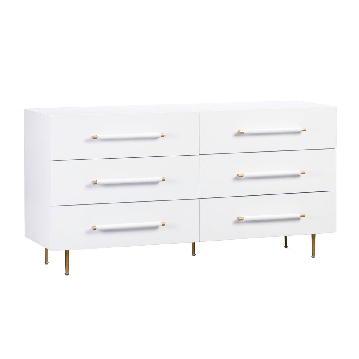 TOV Trident 62" 6-Drawer Dresser - 6 Drawer