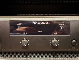 Behringer poweramp. NX3000