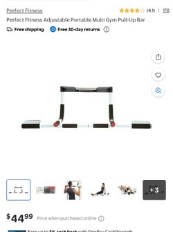 Pull up bar