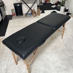 Massage Table Black 