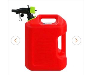 5 Gal. Smart Control Gas Can with Rear Handle, Red Fuel Container