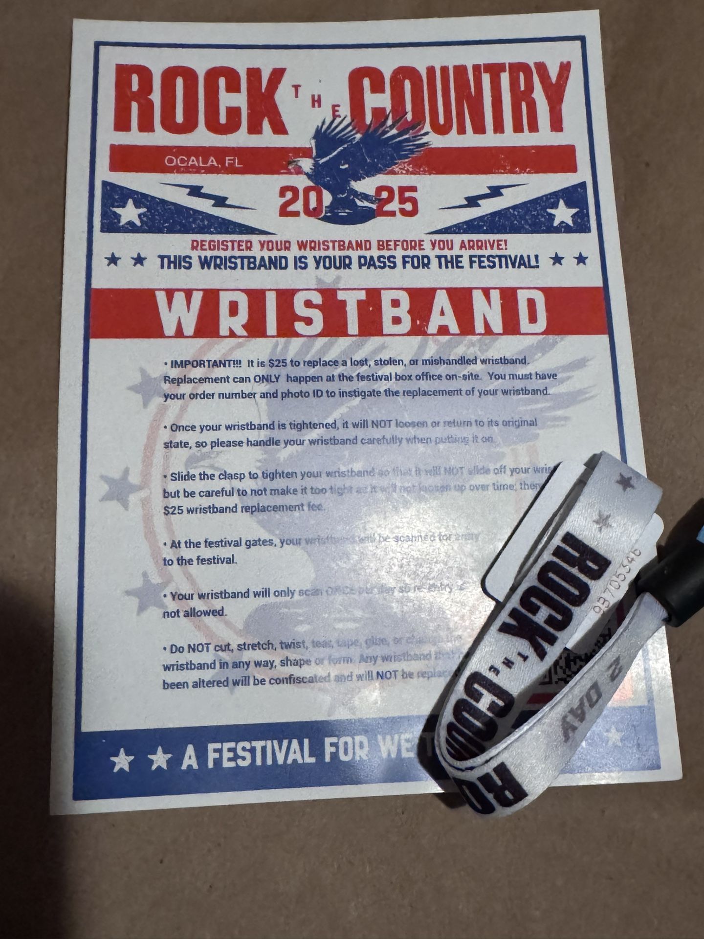 Rock The Country Ticket