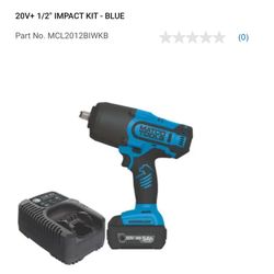 Matco Tolls Impact Drill 20V+ 1/2" IMPACT KIT - BLUE