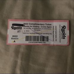 Rapids Water Park Ticket