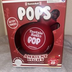 Red Tootsie Roll Pop Light