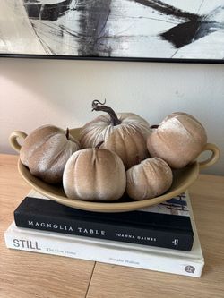 Velvet pumpkins