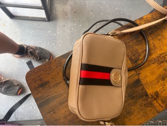 Tan crossbody bag