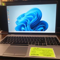 DELL Precision 3550 15" Laptop

Intel Core i5-10310U

1.70GHz Quad Core
16GB RAM 256GB SSD
WiFi
Bluetooth
HDMI
Backlit KB