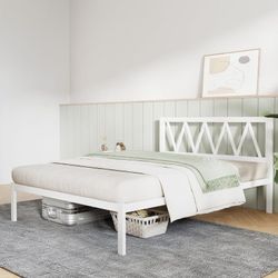 Bed Frame King Size with Headboard 