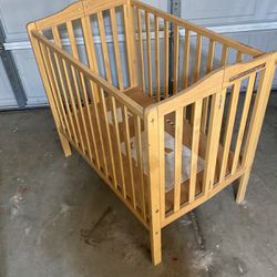 Pack Away Wooden Crib