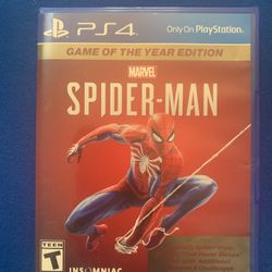 Spider- Man Game Of The Year Edition • PS4 • PlayStation 