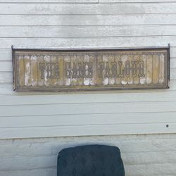 Vintage Sign From Midwest  