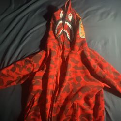 Red Bape Hoodie