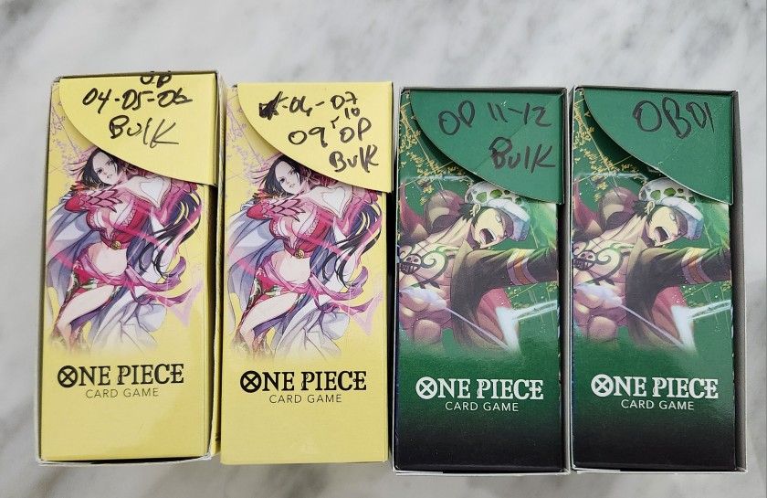 One Piece Bulk Cards Over 400 Cards
