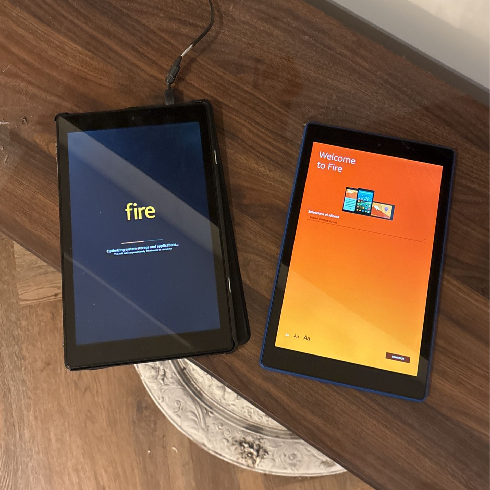 (2) Amazon Fire 10 - 7th Generation.