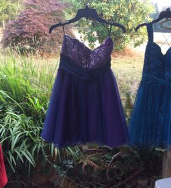 Strapless Semi Formal Dress