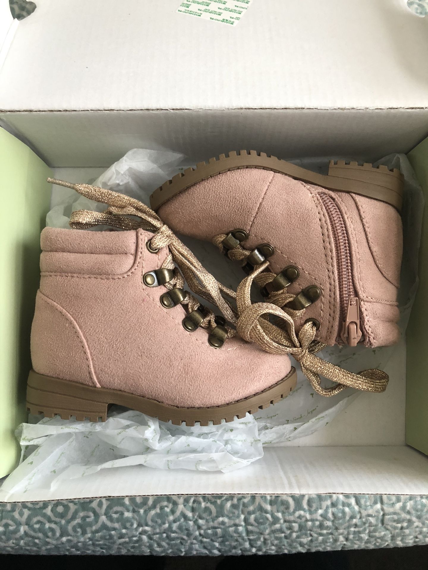 Baby Girl pink boots