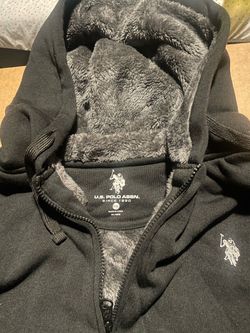 Polo Man jacket black color 2X