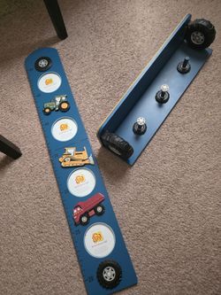 Boys Heavy Equipment Decor